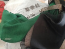 恒源祥真絲絲巾女長(zhǎng)款高檔桑蠶絲圍巾新春秋民族風(fēng)披肩時(shí)尚網(wǎng)紅撞色紗巾 綠色拼黑色 曬單實(shí)拍圖