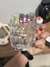 玻璃啤酒杯菠蘿杯大號500ml加厚水杯家用餐飲燒烤扎啤英雄杯把手 加厚玻璃大號 500ml 1個 曬單實(shí)拍圖
