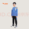 安踏兒童加絨運動(dòng)套裝秋冬男童保暖衛衣褲子兩件套衣服A72447711 曬單實(shí)拍圖