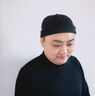 川玖田一帽子男 春秋瓜皮帽水手帽地主帽復(fù)古潮無檐帽 雅痞帽大頭帽子軟頂 黑色 2XL 適合大頭圍 (60-64cm) 曬單實拍圖