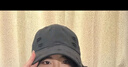 沐馳斯頓破洞棒球帽子男女通用潮流鴨舌帽顯臉小加大加寬大帽檐軟頂遮陽帽 黑色 均碼 55-60cm 曬單實(shí)拍圖