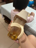 奶爸爸翻蓋奶瓶PPSU奶瓶玻璃奶瓶嬰兒寶寶吸管奶瓶6個(gè)月一歲2歲以 PPSU奶瓶10月上240ml送水嘴+把手 曬單實(shí)拍圖