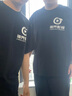 幕后英雄團(tuán)隊工作服定制t恤印字logo純棉diy短袖文化衫來圖定做班服體恤 黑色 曬單實拍圖
