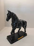 一匹駿馬黑色陶瓷十二生肖馬擺件瓷器黑馬擺件工藝飾品馬到成功辦公室桌面 款式一   小號-黑瓷 曬單實(shí)拍圖