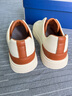美國(guó)馬球協(xié)會(huì)（U.S.POLO ASSN.）休閑男鞋板鞋男2025春夏新款小白鞋牛皮商務(wù)一腳蹬輕奢男士休閑鞋 米粽【牛皮+舒適透氣】 41 標(biāo)準(zhǔn)運(yùn)動(dòng)鞋碼- 曬單實(shí)拍圖