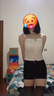 FitonTon吊帶背心女春夏雙肩帶帶胸墊文胸一體內(nèi)衣美背內(nèi)搭外穿打底上衣女 曬單實(shí)拍圖