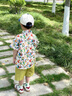G.DUCKKIDS小黃鴨童裝男童套裝夏季兒童衣服男孩子襯衫夏裝短袖沙灘服兩件套 綠色 140 尺碼9~10歲【130-140cm】cm 曬單實(shí)拍圖