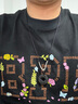 中國(guó)黃金招財(cái)貔貅墨玉和田玉吊墜男平安扣項(xiàng)鏈七夕情人節(jié)禮物送男友生日 貔貅平安扣編繩項(xiàng)鏈【京速達(dá)】 曬單實(shí)拍圖