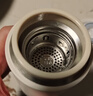 哈爾斯密碼解鎖316不銹鋼保溫杯茶水分離商務(wù)車載杯子送節(jié)日禮物 雅白【密碼解鎖+免費刻字】450ml 曬單實拍圖