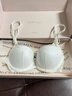 維多利亞的秘密（Victoria's Secret）PINK 夏季1/2罩杯文胸性感花漾蕾絲舒適時髦內(nèi)衣女胸罩 95D1白色雛菊-聚攏 11262433 75B （34B） 曬單實拍圖