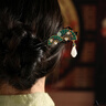 LANSILL祥云古風(fēng)發(fā)簪女高級(jí)感黑檀木日常盤(pán)發(fā)木質(zhì)簪子發(fā)釵七夕生日禮物 H444古風(fēng)黑檀木發(fā)簪3件套【禮盒裝】 曬單實(shí)拍圖
