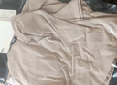 德瑪納【秋冬半高領(lǐng)】超彈打底衫女上衣內搭面膜衫 奶咖色 L  曬單實(shí)拍圖