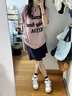 OTST2025夏季五分褲寬松男女中性風少年感短褲運動休閑百搭闊腿ins潮 黑色 S 80-90斤 曬單實拍圖