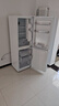 美的（Midea）195兩門(mén)二門(mén)雙開(kāi)門(mén)低噪租房小型家用電冰箱風(fēng)冷無(wú)霜小冰箱MR-195WE不串味以舊換新【國家補貼】 曬單實(shí)拍圖