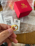中國黃金（CHINA GOLD）靈蛇黃金戒指男女款足金本命年生肖戒指教師節生日禮物送女友愛(ài)人 靈蛇戒指 圈口11 約0.9-1.1g 曬單實(shí)拍圖