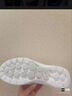SKECHERS斯凱奇 WALK 6女士一腳蹬健步鞋124620 白色/銀色/WSL 38 曬單實(shí)拍圖