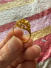 千影黃金戒指9999足金女款結(jié)婚飾品真金指環(huán)花朵花頭素金送媽媽按克重 重約4.06-4.2g(含工費(fèi)20) 曬單實(shí)拍圖