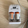 倍量 CR2充電電池CR15H270充電器套裝3V鋰電池適用于拍立得電池mini25富士相機 雙槽充電器+2節(jié)CR123A鋰電【1440mWh】 曬單實拍圖