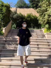 陌汀2025新款國潮夏季印花短袖t恤男寬松百搭潮牌ins港風(fēng)大碼純棉打底 黑色 0004 XL 曬單實拍圖