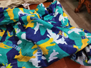 秀絲路中大童兒童6-9歲女童羽絨服罩衣秋冬男長袖拉鏈防水棉服罩衫寶寶 迷米彩奧特曼 加絨 130 建議身高116-125cm 曬單實拍圖