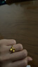周生生永系列黃金戒指 足金蝴蝶戒指 女款 21696R 計(jì)價(jià) 11圈 - 2.73克(含工費(fèi)100元) 曬單實(shí)拍圖
