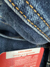 Levi's李維斯冬暖系列男士551Z直筒寬松休閑懷舊復(fù)古保暖牛仔褲 中藍色 36 (32) 曬單實拍圖