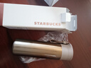 星巴克（Starbucks）幸運金款隨行保溫保冷杯296ml水杯子生日禮物 曬單實拍圖