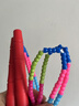 小懶焰竹節跳繩花樣兒童小學(xué)生比賽專(zhuān)用成人健身初中生競技運動(dòng)花式跳繩 紅色-【彩珠】花樣竹節跳繩 曬單實(shí)拍圖