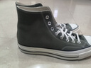 匡威（Converse）官方 1970S運動(dòng)高幫帆布鞋橄欖綠軍綠色綠色162052C 162052C 43 曬單實(shí)拍圖