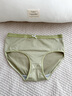 女士?jì)妊澲醒笟鈨妊澟障悼蓯?ài)甜美純色少女學(xué)生三角內褲短褲頭 綠色 3條 XL 【125-155斤】 曬單實(shí)拍圖