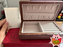 初心首飾盒三金首飾盒珠寶盒新婚禮物送閨蜜同事朋友結(jié)婚紀(jì)念品禮物 胡桃木實(shí)木-紅色禮盒錢包款 曬單實(shí)拍圖
