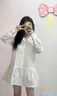 派吉鯊白色娃娃領(lǐng)長(cháng)袖襯衫連衣裙子開(kāi)春穿搭2025新款女裝小個(gè)子短裙套裝 開(kāi)衫+連衣裙【套裝】 S 40/45kg 曬單實(shí)拍圖
