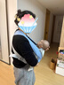 JCZS德國(guó)品牌嬰兒背帶前抱式外出簡(jiǎn)易夏季小孩寶寶背帶抱娃神器前后兩 豆蔻綠-透氣款(3-36月) 曬單實(shí)拍圖