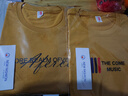 零流派 【純棉2件裝】短袖t恤男士T恤純棉潮流寬松大碼夏天半袖男打底衫 THE紅色+SP黃色 3XL 建議165-180斤 曬單實(shí)拍圖