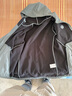 KOLON SPORT/可隆軟殼夾克 男子戶外連帽拉絨防風防潑水保暖外套- LHJK4WN163-DG 深綠色 XL 180/100A 曬單實拍圖