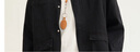 gxg.jeans男裝2024年秋季黑色牛仔夾克寬松休閑外套 黑色-1 180/XL 曬單實(shí)拍圖