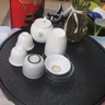 陶尚吟特大圓滿陶瓷天然烏金石圓形茶盤儲(chǔ)排水兩用式現(xiàn)代簡(jiǎn)約家用辦公 特大紅色圓滿_直徑40cm 曬單實(shí)拍圖
