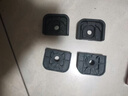 ZKHE空調(diào)外機(jī)減震墊加厚隔音墊通用機(jī)腳膠墊防震底座橡膠墊隔振墊踋膠 空調(diào)外機(jī)減震墊【4只裝】1-1.5P 加厚牢固,減震降噪 曬單實(shí)拍圖
