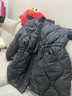 子牧棉麻冬裝 女韓版百搭棉衣外套洋氣收腰長袖棉服2221 黑色 XXL(建議125-140斤) 曬單實(shí)拍圖