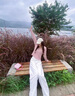 蘿美醬白色牛仔褲女闊腿窄版夏季2025新款春秋高腰寬松顯瘦垂感直筒褲子 白色牛仔褲常規(guī) L 曬單實拍圖