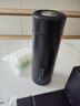 水宜生 保溫杯男士雙層316不銹鋼泡茶杯便攜水杯禮盒商務(wù)高檔車(chē)載杯子 磨砂黑 曬單實(shí)拍圖