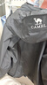 駱駝（CAMEL）女裝三防沖鋒衣外套三合一新款秋冬戶外防風(fēng)防水休閑外套女 734CA70618，幻影黑，男女同款 2XL 曬單實(shí)拍圖