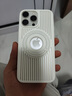 鑒百伊 散熱磁吸支架適用蘋(píng)果15promax手機殼iPhone14防塵防摔13磨砂高級感12全包防摔 【鋼琴白】透氣散熱+隱形支架+支持磁吸充電 iPhone 15 Pro Max 曬單實(shí)拍圖