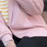 李寧衛(wèi)衣健身系列春季新款女裝開衫寬松休閑抽繩連帽上衣AWDU864 曬單實拍圖