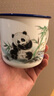 竹海豚新款陶瓷馬克杯大號(hào)帶蓋茶杯家用辦公懷舊個(gè)性仿搪瓷杯茶缸定制 陶瓷水杯靈動(dòng)熊貓: 430ml 曬單實(shí)拍圖