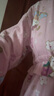 tutuanna HelloKitty滿(mǎn)印和服長(cháng)袖睡裙 淡桃紅色 均碼 曬單實(shí)拍圖