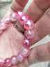 紅顏新中式玻璃珠手串小眾設計新款人魚(yú)姬紅色手鏈送閨蜜禮物女 M766【紅顏手串】 曬單實(shí)拍圖