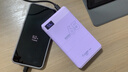 卡格爾【3c認(rèn)證】筆記本電腦移動(dòng)電源PD65W超級(jí)快充38000毫安大容量戶外充電寶適用手機(jī)華碩聯(lián)想投影儀 20000容量/可登機(jī)高鐵地鐵/65W快充-紫色 曬單實(shí)拍圖