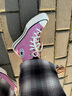 匡威（Converse）官方 1970S男女高幫帆布鞋薔薇粉多巴胺粉色A03795C A03795C 37 曬單實(shí)拍圖