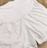 斐月伽孕婦短褲夏季薄款外穿冰絲安全褲防走光寬松大碼休閑打底褲子夏裝 白色+杏色； XL建議體重125-140斤 曬單實拍圖